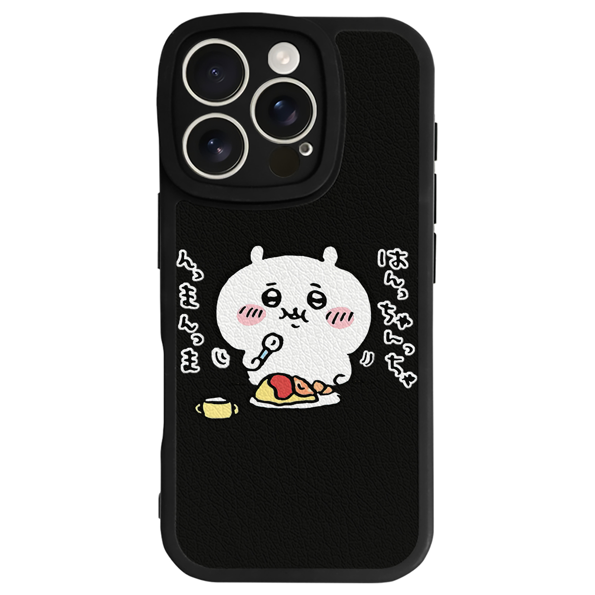 （画像用） ちいかわ ちいかわ Chii-kawa chiikawa 【iPhone 16シリーズ対応】シリコンスマホケース（レザー調） 材質：シリコン